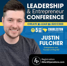 This week we will introduce you to the great speakers of the 4Ward  Operations, Leadership and Entrepreneur conference. Who is Justin Fulcher?  Here's a brief bio and click in the comments to