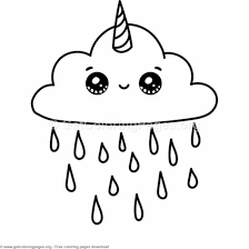 The color choice is quite simple too! Cute Cartoon Unicorn Coloring Pages Coloring And Drawing