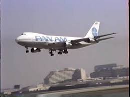 Pan Am Boeing 747 200 Landing At Lax Pan Am Boeing 747 Boeing 747 200