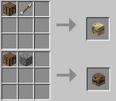 Fletching Table And Smithing Table Crafting Recipe Currently Craftable In Bedrock Edition Imgur