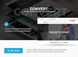 Convert Html Responsive Multi Purpose Site Template Template Site Professional Website Templates Templates