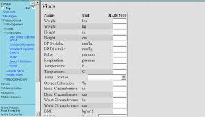 vital signs openemr project wiki