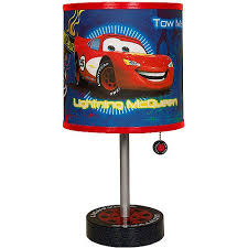 Disney pixar cars lightning mcqueen with racing wheels. Disney Cars Lightning Mcqueen Table Lamp Walmart Com Walmart Com