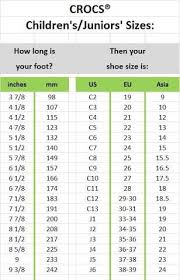 56 Competent Crocs Men Size Chart