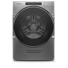 Although washing machines are meant to clean, they can get very dirty as well. Whirlpool 4 5 Cu Ft High Efficiency Chrome Shadow Stackable Front Load Washing Machine With Load Go Xl Dispenser Energy Star Wfw6620hc The Home Depot