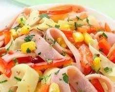 Recette De Salade Minceur De Tagliatelles De Jambon Et Concombre Au Mais Recette Recettes De Cuisine Cuisine Salade Minceur