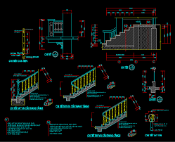 Chi Tiết Bậc Tam Cấp | CADFULL | FREE AUTOCAD BLOCKS