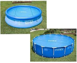 Intex Solarabdeckplane Fur Easy Frame Pool O 366 Cm Starke 120 Mikron Fertigungsmass Ca O 348 C In 2020 Pool Solar Abdecken
