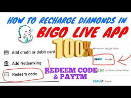 Switch to pc platform at the top (the default one is mobile platform) scan qa code of bigo live connector (40mb) is it straightforward and convenient? Android Update How To Recharge Diamonds And Beans By Paytm And Redeem Code In Bigo Live App