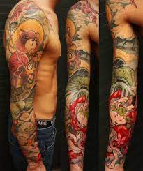 Tanuki And Kitsune Tattoo Kitsune Tattoo Tanuki Tattoo Japanese Tattoo