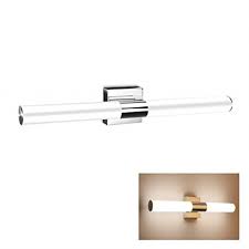 6% coupon applied at checkout save 6% with coupon. Yhtlaeh 24inch Led Bathroom Vanity Light Fixtures Polished Chrome Daylight White Light 4500k Modern Bathroom Vanity Mirror Front Lights Fixtures Walmart Com Walmart Com