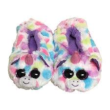 Ty Beanie Boos Little Girls Slipper Socks M 1 3 Wishful