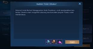 However, there are a few occasions when moonton drops the free codes for the gamers to grab them. Redeem Code Mobile Legends Arsip Menarik Co