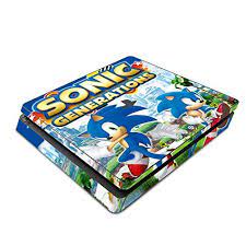 Decorative Video Game Skin Decal Cover Sticker For Sony Playstation 4 Slim Console Ps4 Sonic Generations The Playstation Games Playstation 4 Sonic Generations