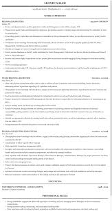 regional recruiter resume sample