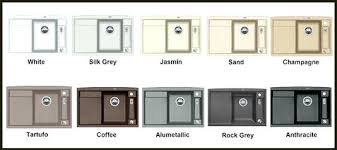 New Decoration Silgranit Sink Colours Colors For Idea Blanco