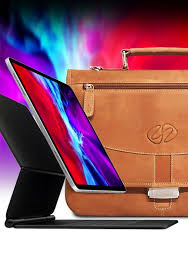 Premium Leather Ipad Pro Briefcase Maccase In 2020 Ipad Shoulder Bag Ipad Travel Case Ipad Pro