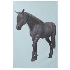 It works excellently with bold black and also with light grey and looks fresh against white. Black Horse With Blue Eyes Hand Towel Poster Prints Black Horse Horses