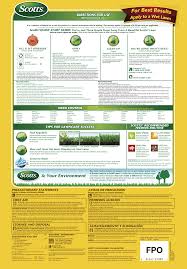 If in the south, pair with scotts turf builder triple action southern to kill dollarweed and clover, prevent and kill fire ants for up to 6 months, and feed your lawn. Scotts Turf Builder Label Juleteagyd