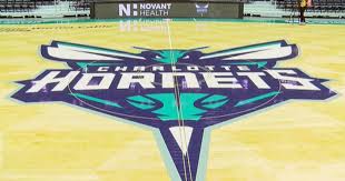 The novant health logo appears on the court apron as part of an enhanced partnership between the hornets and novant, the team's official healthcare provider. Time Lapse Building The Charlotte Hornets Court Cbs News