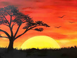 How To Have A Fantastic Easy Painting Images With Minimal Spending Easy Painting Images Https Ift Tt 30tu1g Nature Paintings Drawing Sunset Sunrise Drawing Hand drawn illustration of beautiful colorful sunrise. nature paintings