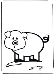 Schweinchen Malvorlagen Haus Und Bauernhoftiere