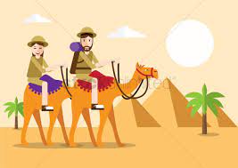 Cute animals vector illustration icon set isolated on a white background. People Riding Camel In Desert Vector Image 1816119 Stockunlimited