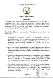 El inglés en la vida diaria … Itangazo Rya Mineduc Ku Mabwiriza Ajyanye N Ikorwa Ry Ibizamini Bya Leta Ku Banyeshuri Barangiza Icyiciro Cya Mbere N Icya Kabiri By Amashuri Yisumbuye Accounting Class Rwanda