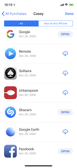 Download an app that you wish to downgrade from itunes, and watch the download step 17: What Were The First Apps You Ever Downloaded From The App Store The Verge