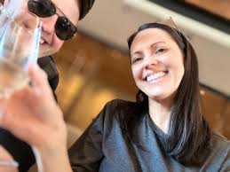 Celebrating in paradise with my amigos.