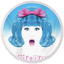 Hairspray Musical Round Beach Towel