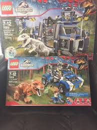 Lego Jurassic World T Rex Tracker 75918 Indominus Rex Breakout 75919 Lego Jurassic World Jurassic World Jurassic World Indominus Rex