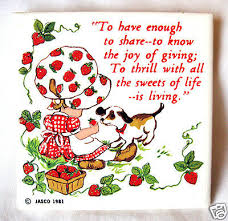 May you find great value in these inspirational strawberry quotes from my large datebase of inspiring quotes and sayings. 4 Art Tile Trivet Strawberry Patch Girl Dog Quote By Jasco Made In Taiwan 1981 Ebay