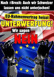 Rahmenabkommen, das heisst für köppel: Rahmenabkommen Eu Auslander Patrioten Schweiz