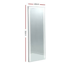 We provide beautifully full length mirrors for wall, bathroom, makeup etc. Embellir Led Full Length Mirror 1 5m Standing Floor Makeup Wall Mirror Lights Buy Mirrors 9355720078282