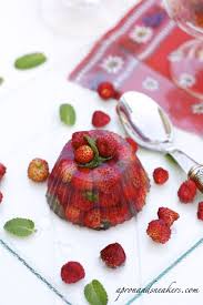 Wild Strawberries In Prosecco Jelly Wild Strawberries Strawberry Jelly Elderflower