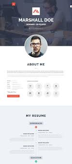 Are you looking for the best resume website templates of 2020? 55 Best Best Html Resume Cv Vcard Templates Free Premium Freshdesignweb