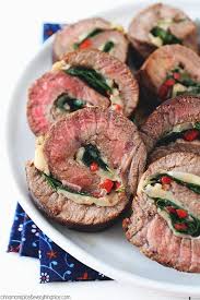 Swiss Cheese And Spinach Stuffed London Broil Cinnamon Spice Everything Nice Recipe London Broil Recipes Recipes London Broil