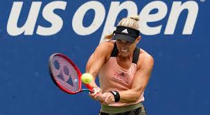 Canada's leylah fernandez returns against angelique kerber of . Hluhtbshvml6zm