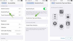 How To Customize The Assistive Touch Menu In Ios 9