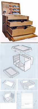 The curved top is easy to build, thanks to several jigs. Woodworking Tool Chest Plans Workshop Solutions Projects Tips And Tricks Http Woodworking Projects Diy Woodworking Essentials Woodworking Projects Plans