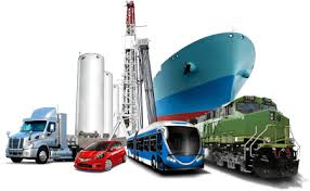 Ilustrasi kurir pengiriman motor