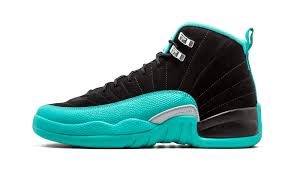 Black And Turquoise Jordans 12 Air Jordan 12 Retro Gg Hyper Jade 510815 017 Air Jordans Air Jordan 12 Retro Jordans