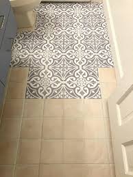 Admittedly installing a solid color tile instead of a patterned one would have been easier. 28 Peel And Stick Vinyl Floors Ideas Peel And Stick Vinyl Peel And Stick Floor Stick On Tiles