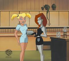 The New Batman Adventures Original Production Cel: "Poison Ivy and Harley  Quinn" - The New Batman Adventures, Girls Night Out