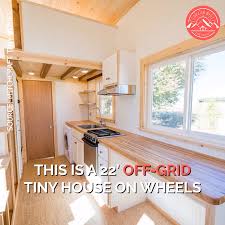 Custom 22 Off Grid Winziges Haus Auf Radern Off Grid Tiny House Tiny House Living Room Tiny House Cabin