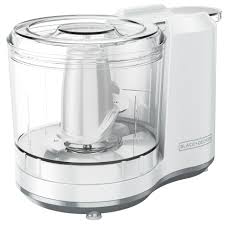 Why advantages are provided by black & decker food processors? Black Decker Hc306 One Touch Chopper White