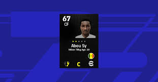Abou Sy eFootball 2022 Stats