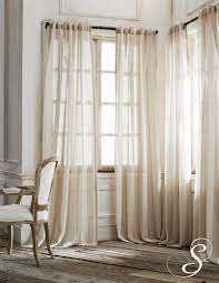 Homey Sheer Curtains For Front Door Windows And Sheer Curtain Ideas For Bay Windows Curtains Living Room Traditional Curtains Home Curtains