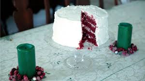 This chocolatey sponge is perfect for a celebration, or halve for smaller crowd. Red Velvet Cake Recipe Southern Recipes Pbs Food